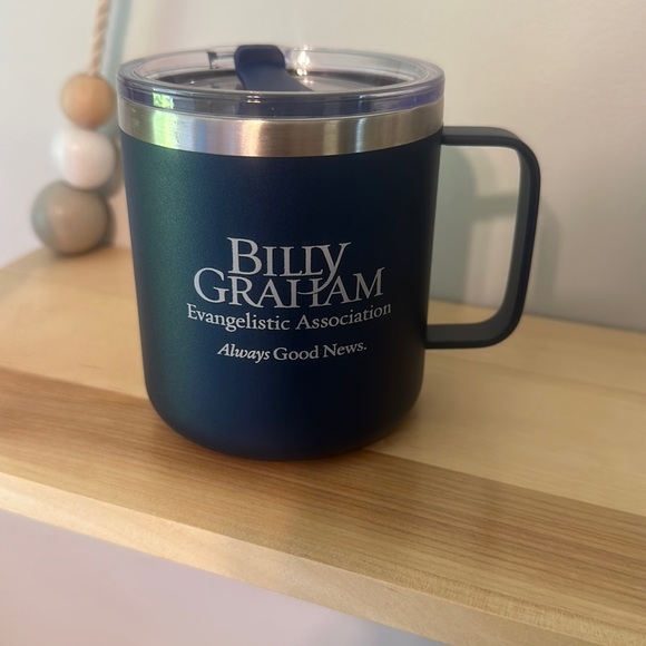 H2GO insulated cup Billy Graham Evangelistic Association Christian Romans Bible - Picture 2 of 5